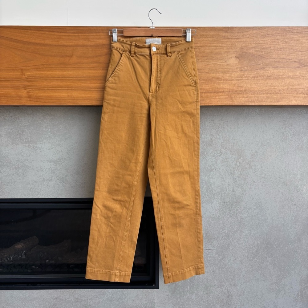 Everlane The Straight Leg Crop Pant, Size 00/Tall - Picture 2 of 11